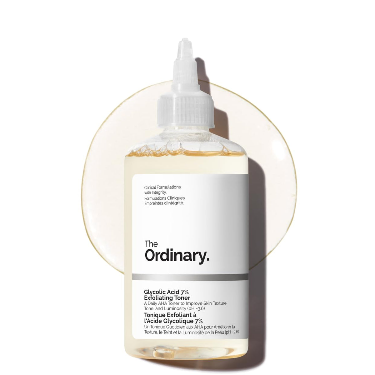 The Ordinary Glycolic Acid 7% Exfoliating Toner for Radiant Skin