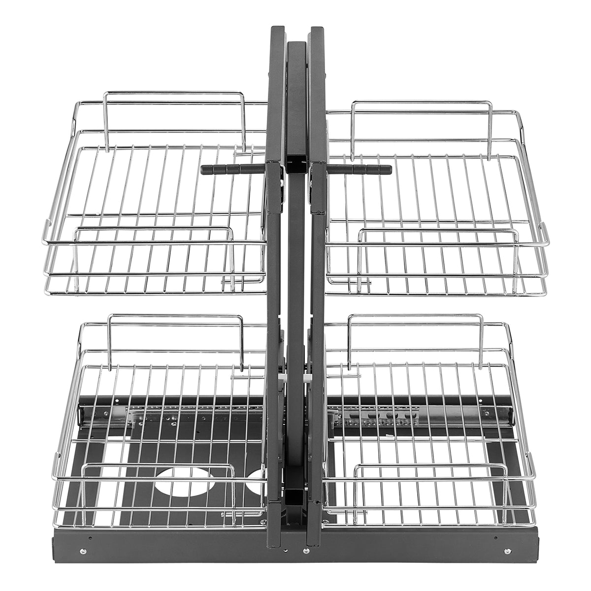36" Blind Corner Kitchen Cabinet Pull-Out Organizer – Maximize Space