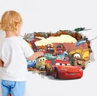 Disney Lightning McQueen Wall Stickers – Large Kids Decor