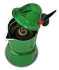 Bialetti Moka Alpina 3-Cup Green Stovetop Coffee Maker, Aluminum Espresso Pot