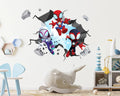 Superhero Kids Room Removable Wall Decoration