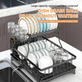 2-Tier Stainless Steel Over Sink Dish Drying Rack