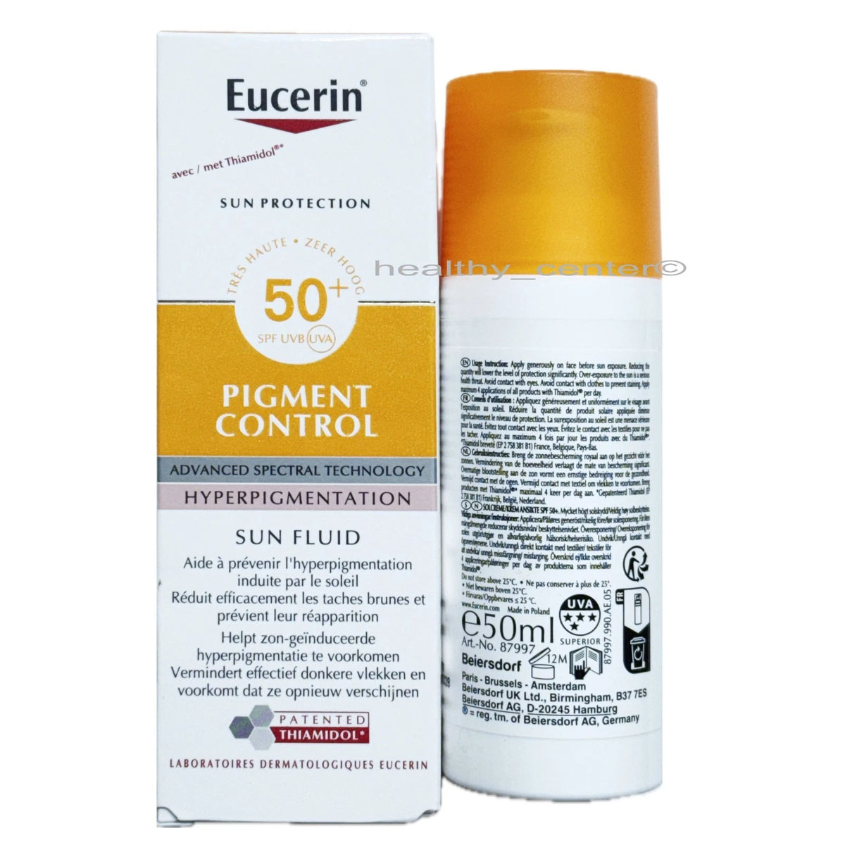 Eucerin Sun Fluid Pigment Control SPF 50+ – 50ml