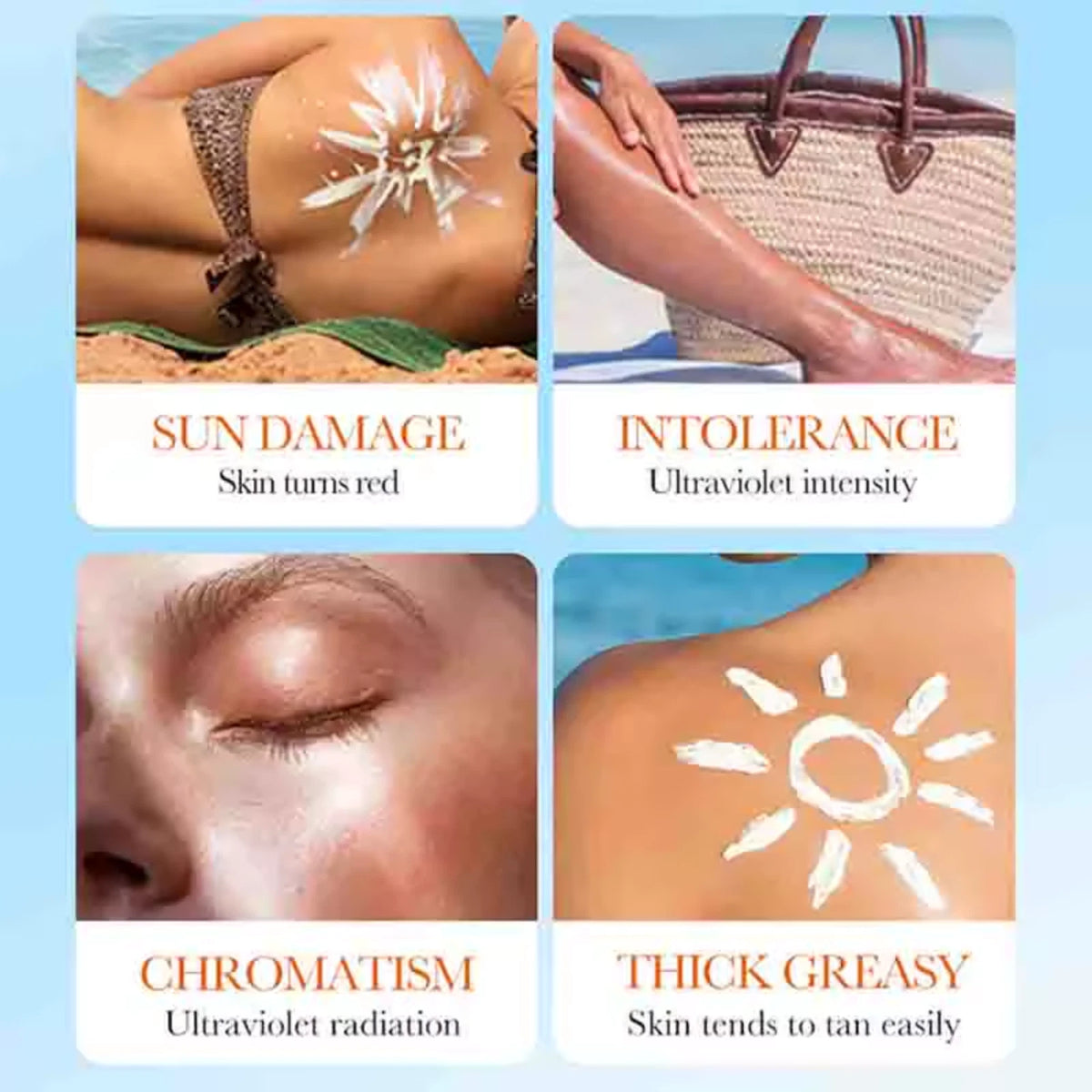 SPF 50 Sunscreen Face Cream – PA+++ Oil Control Daily Moisturizer