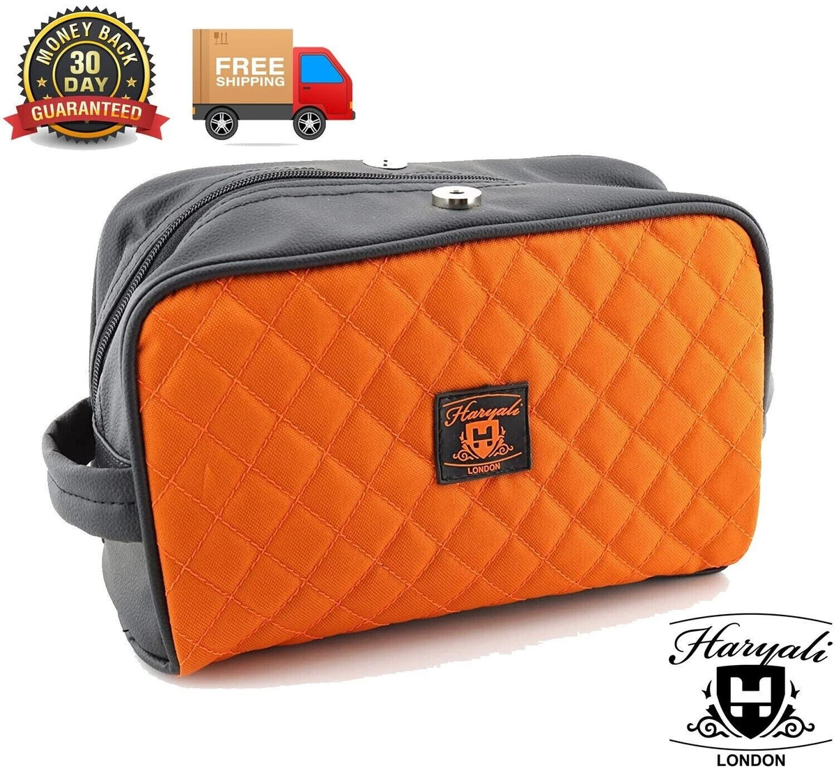 Large Men's Toiletry Travel Bag – Wash & Grooming Organizer