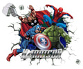 Personalised Avengers Name Wall Decal 3D Vinyl Art