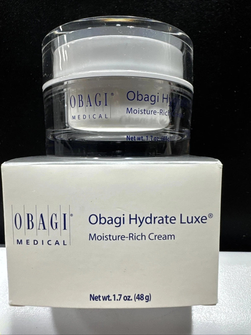Obagi Hydrate Luxe Moisture-Rich Cream 1.7 oz / 48g – New