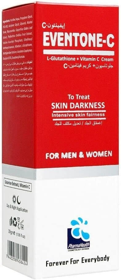 Pharmahealth Eventone-C L-Glutathione + Vitamin C Cream