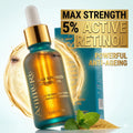 Ammuri 5% Retinol Serum with Hyaluronic Acid – Anti-Aging Face Serum 30ml