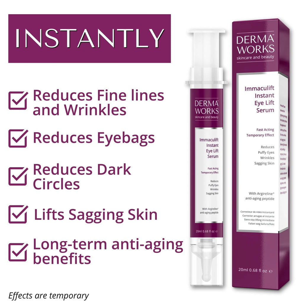 Instant Eye Bag Remover Serum Under-Eye Puffiness & Wrinkle Care