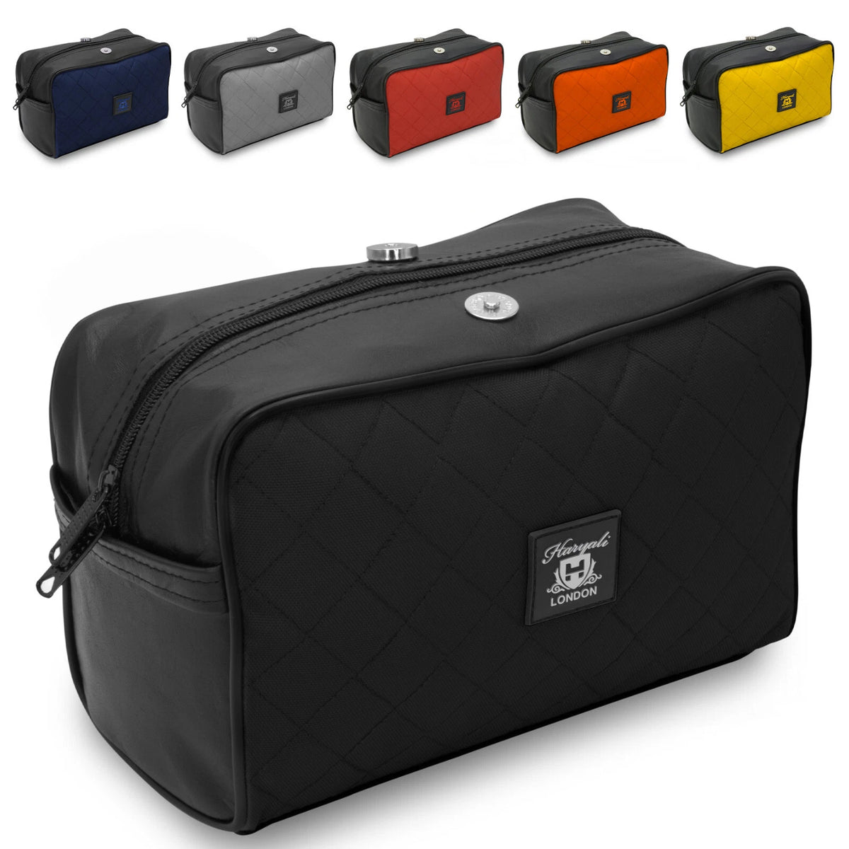 Men’s Large Waterproof Travel Wash Bag – Toiletry & Shaving Case