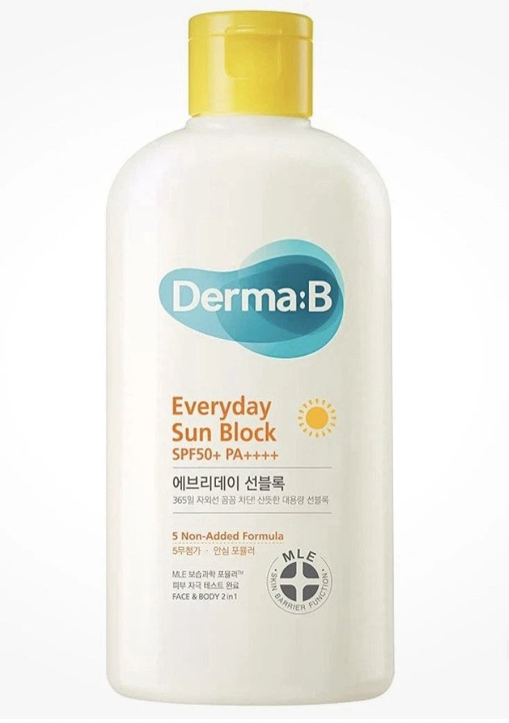Derma B Everyday Sun Block SPF50+ PA++++ 200ml