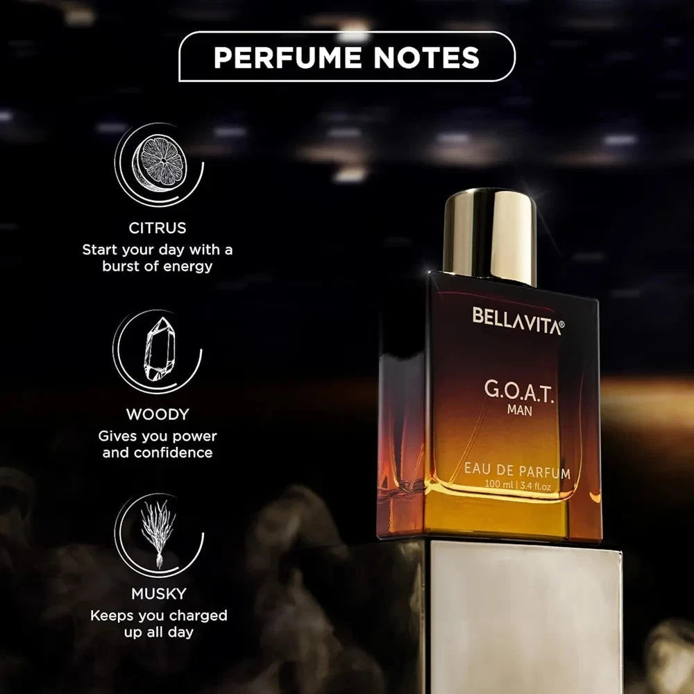 Bella Vita GOAT Man EDP – 3.4 oz / 100 ml | Stylish and Long-Lasting Fragrance