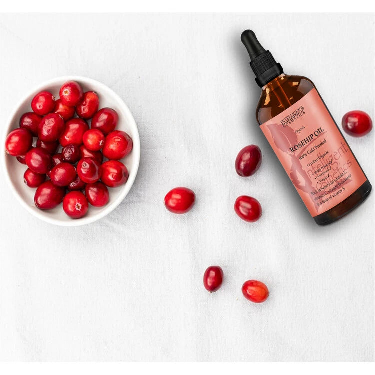 Organic Rosehip Oil – 100% Pure Cold Pressed Facial Oil