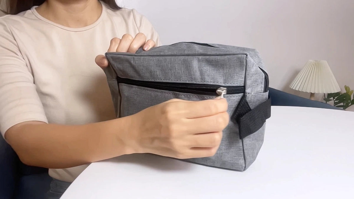 Men’s Travel Wash Bag – Toiletry & Shaving Grooming Case