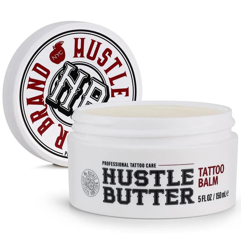 Hustle Butter Tattoo Balm 5 oz Vegan – Expires 03/2028