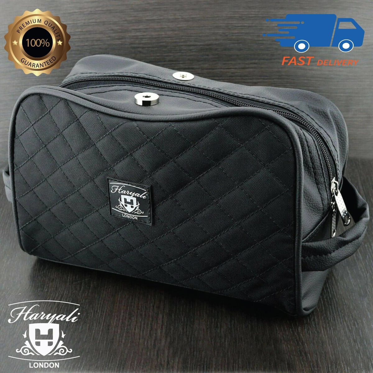 Men's Large Travel Wash Bag – Toiletry & Grooming Organizer