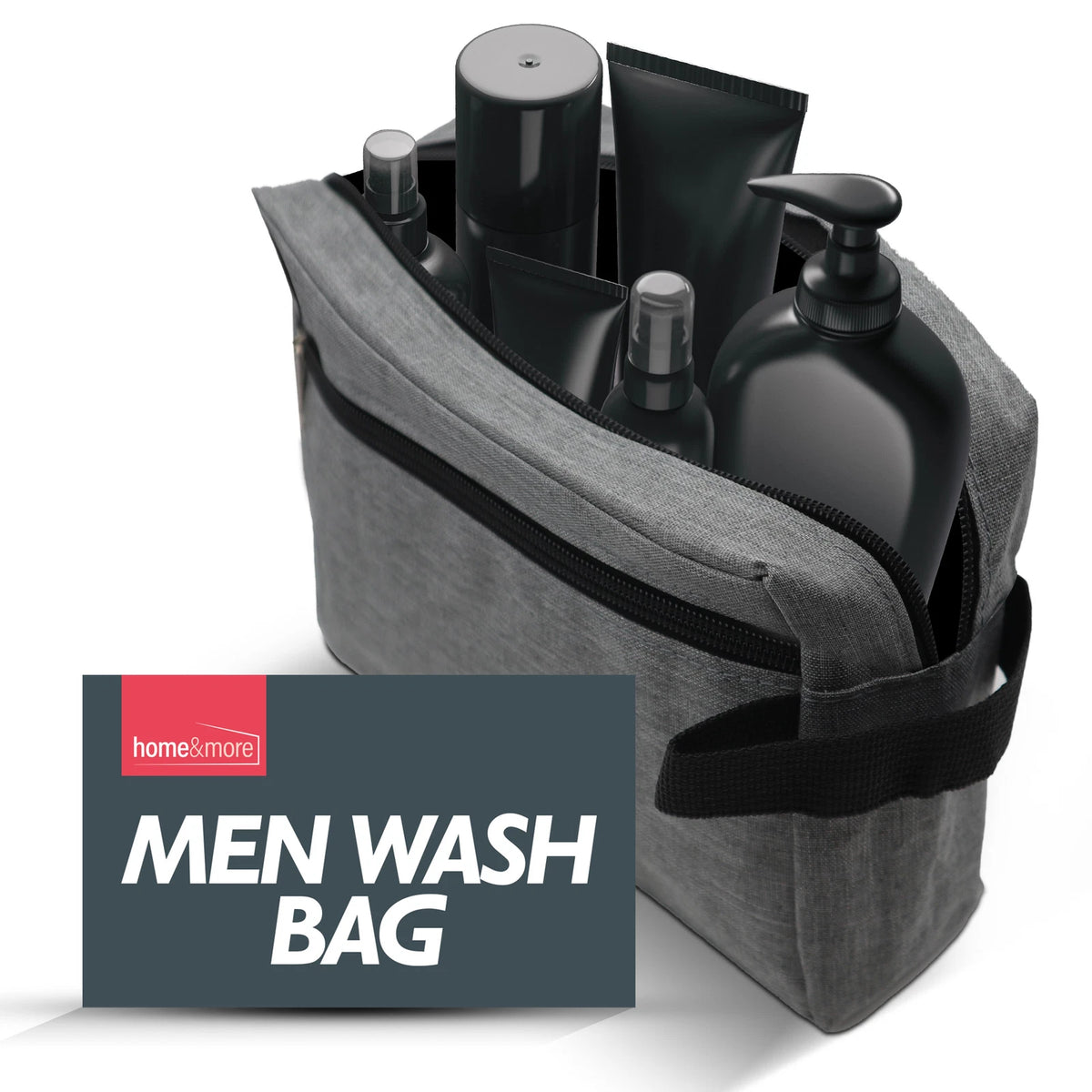 Men’s Travel Wash Bag – Toiletry & Shaving Grooming Case