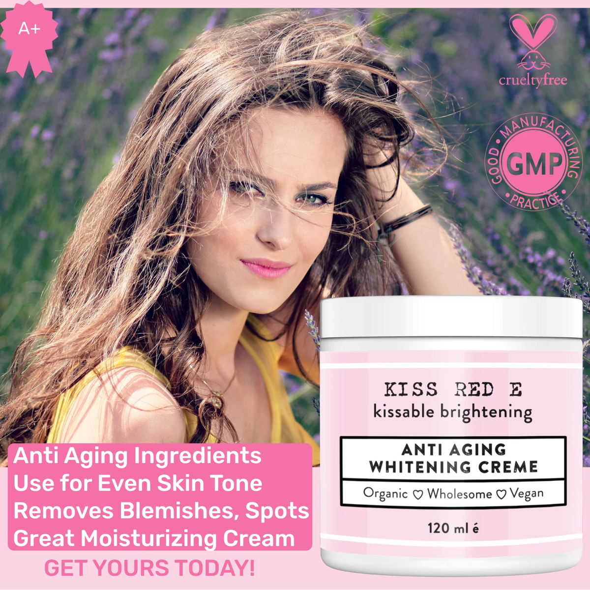 Whitening & Dark Spot Corrector Cream – Anti-Aging Face Cream