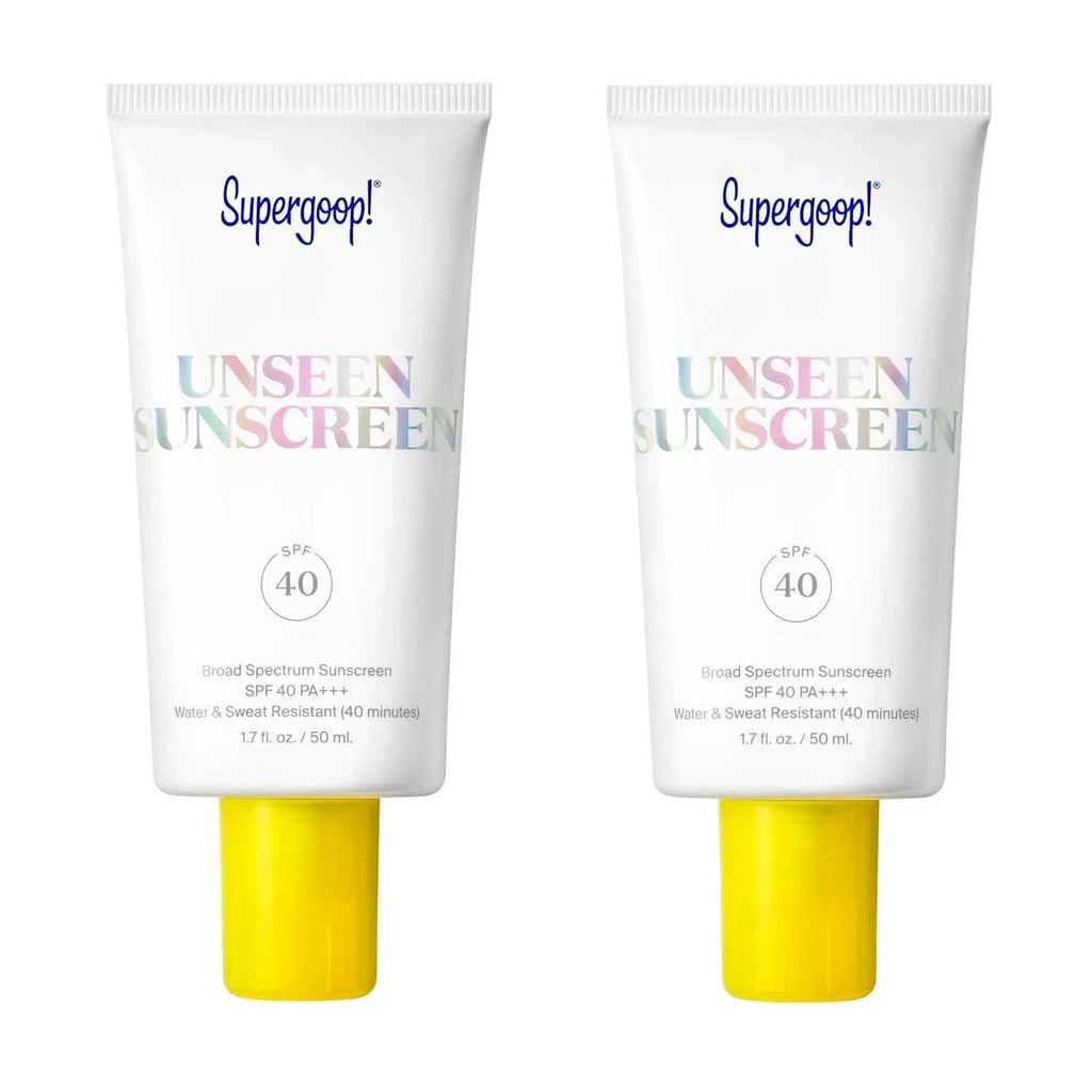 2-Pack Supergoop! Unseen Sunscreen SPF 40 – 1.7 fl oz Each