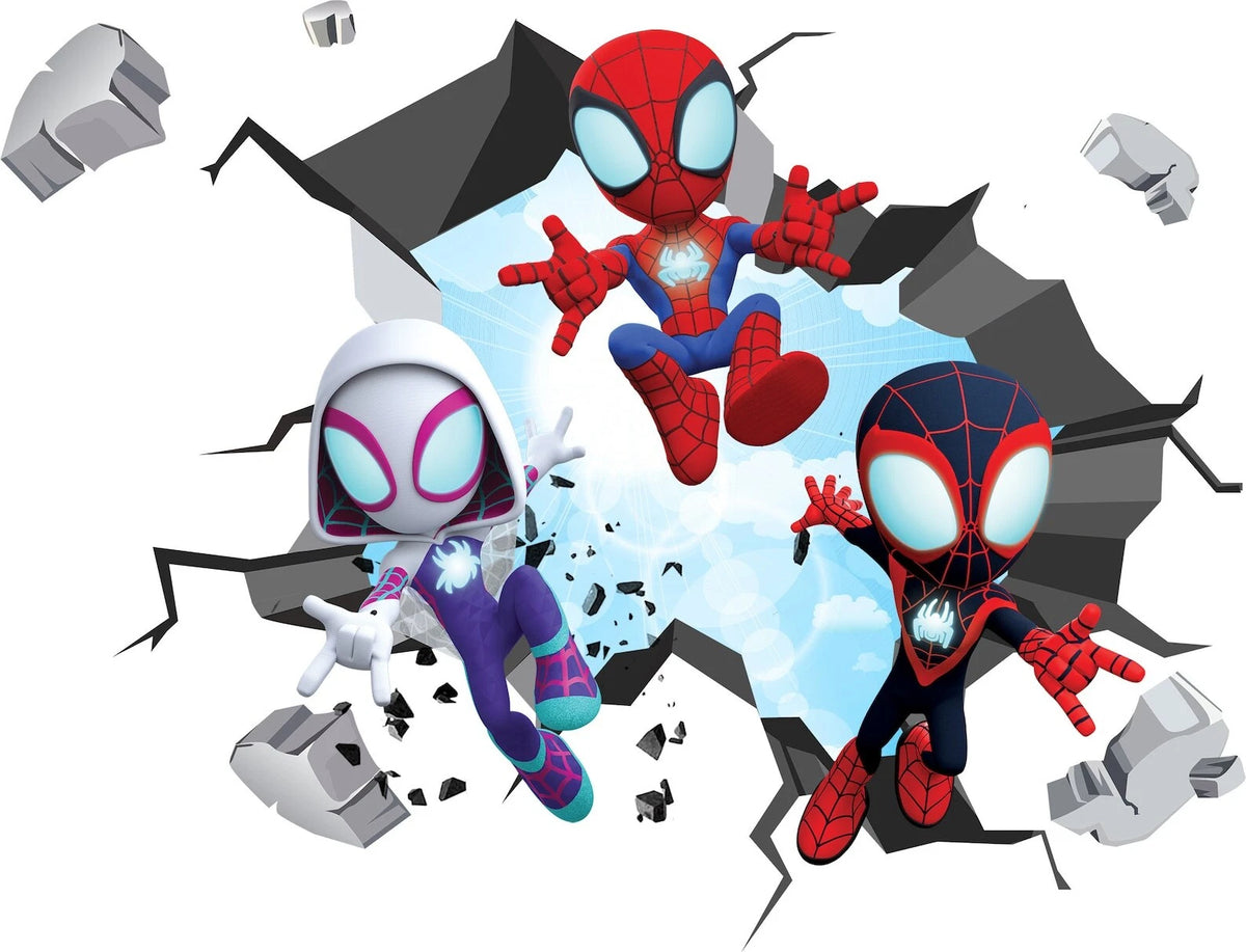 Superhero Kids Room Removable Wall Decoration