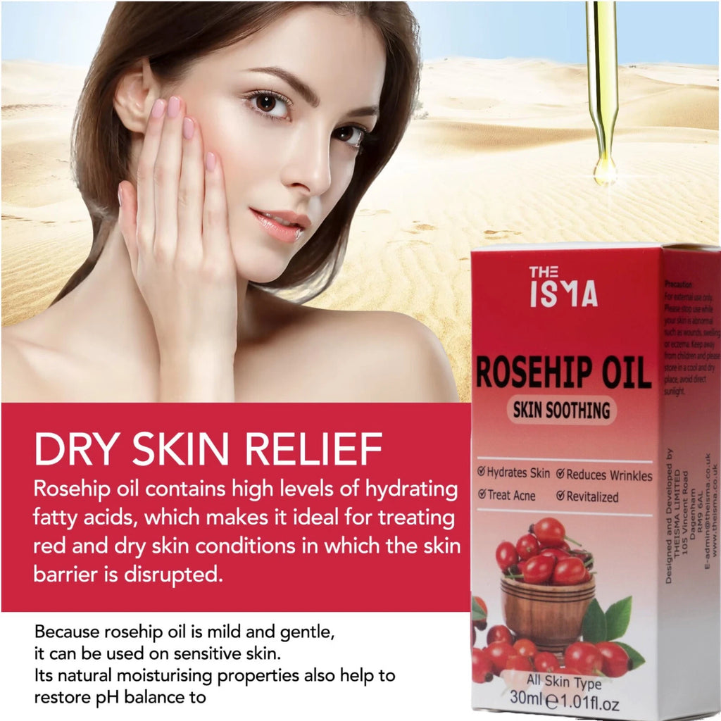 Organic Rosehip Oil – 100% Pure
