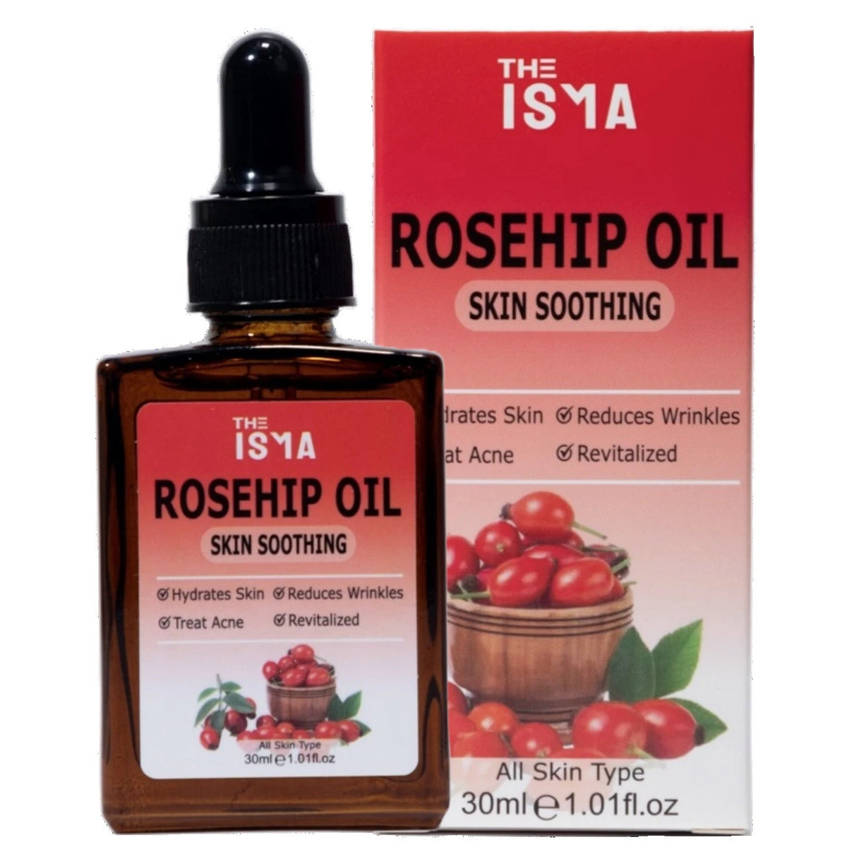 Organic Rosehip Oil – 100% Pure