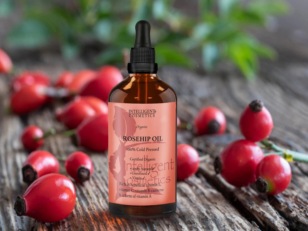 Organic Rosehip Oil – 100% Pure Cold Pressed Facial Oil