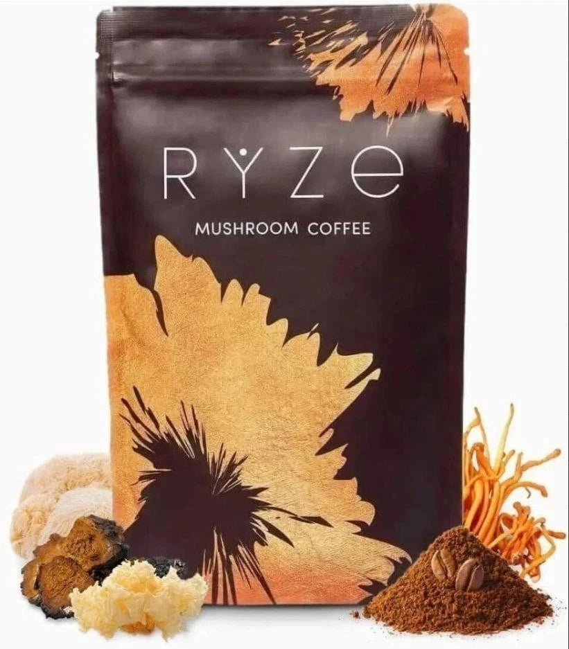 Short Title: Ryze Mushroom Coffee Brown – Premium Instant Coffee Blend