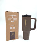 Stanley ProTour Flip Straw 40 Oz Tumbler in Espresso Gold