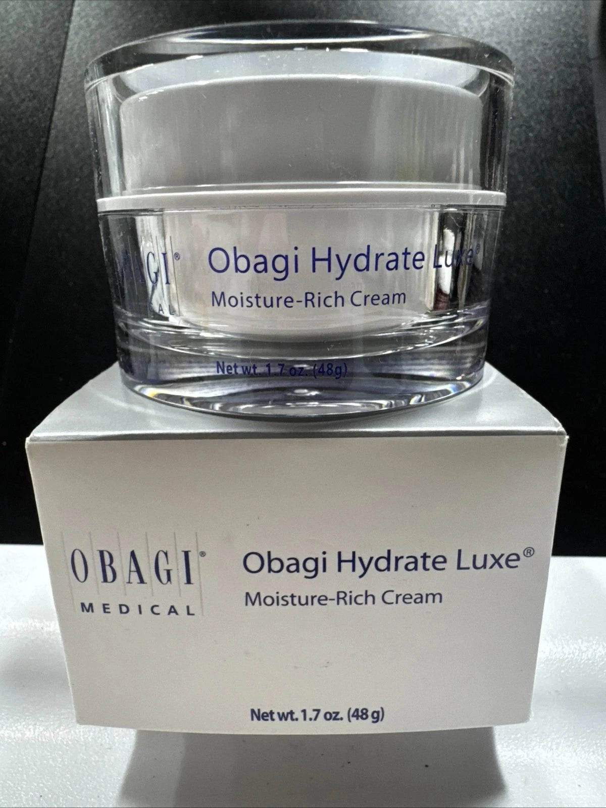 Obagi Hydrate Luxe Moisture-Rich Cream 1.7 oz / 48g – New
