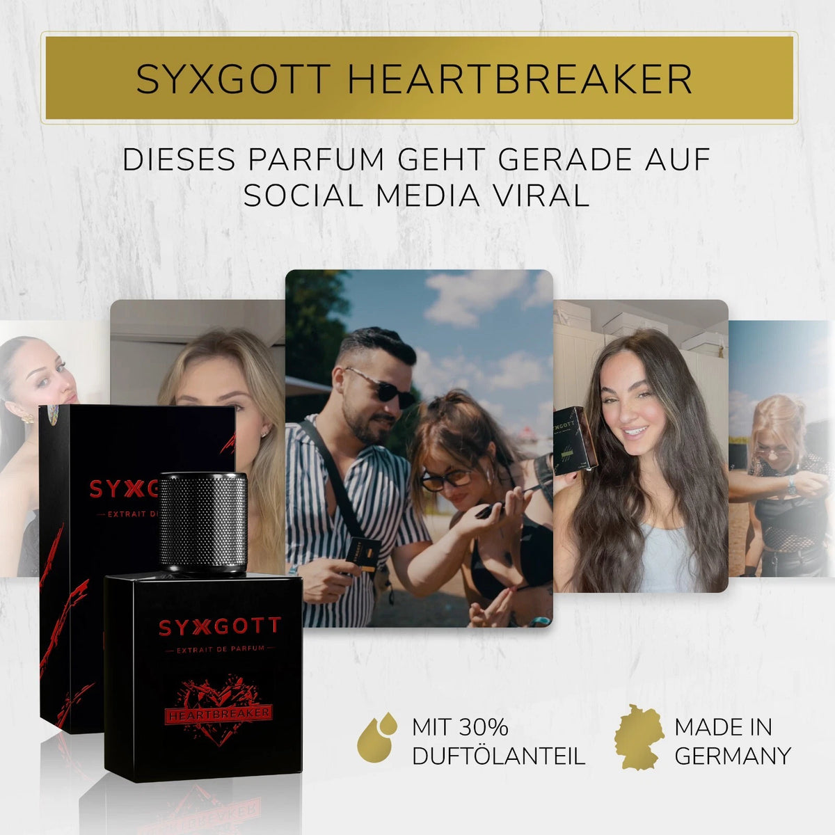 SYXGOTT Heartbreaker Men’s Pheromone Perfume – Extrait de Parfum
