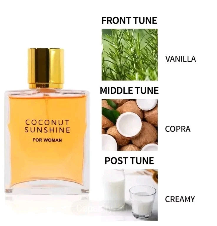 Coconut Sunshine EDP Spray for Women 50ml – Elevate Your Senses