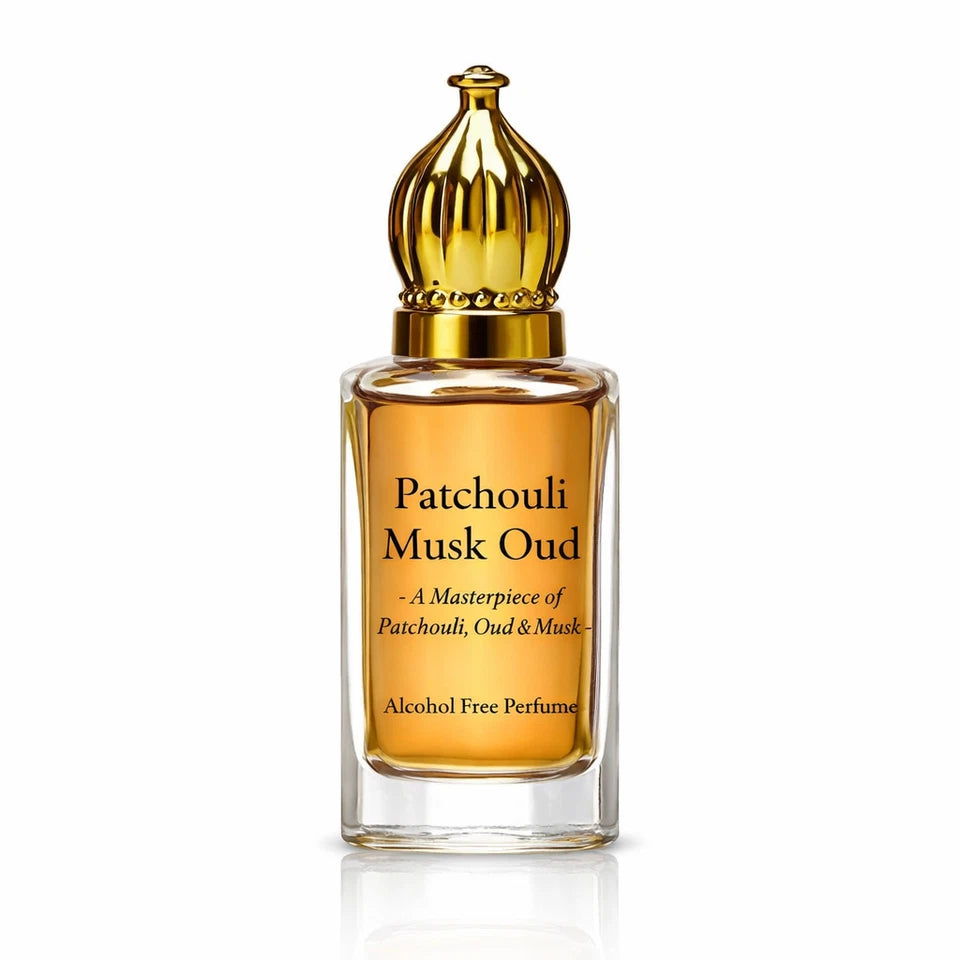 Patchouli Musk Alcohol-Free Perfume – Rich Oud & Musk Fragrance