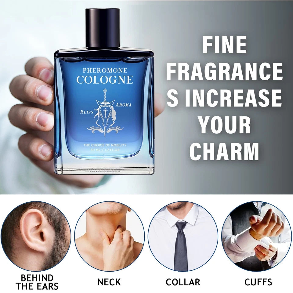 Men’s Pheromone Cologne 100ml – Envelop Yourself in Sandalwood Vanilla