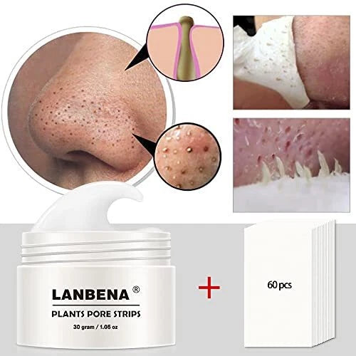 LANBENA Blackhead Remover Peel-Off Mask for Face & Nose