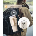 Water Bottle Carrier Bag with Pouch Pocket for Stanley Cup 40 Oz Tumbler