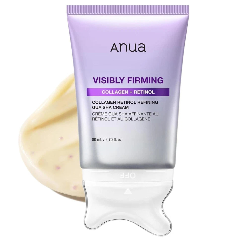 ANUA Collagen Retinol Gua Sha Cream – Neck Lifting & Firming Care