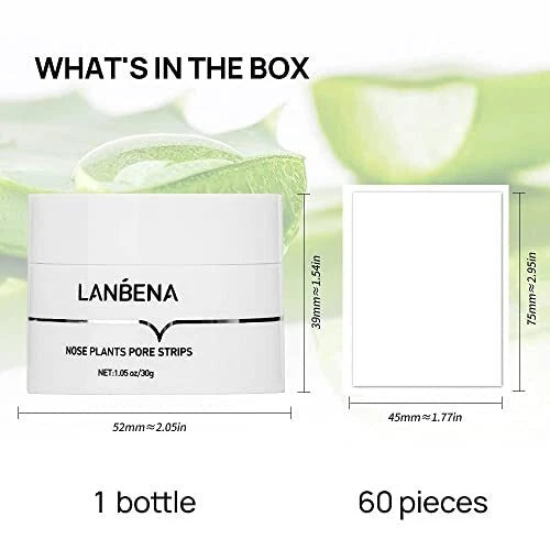 LANBENA Blackhead Remover Peel-Off Mask for Face & Nose