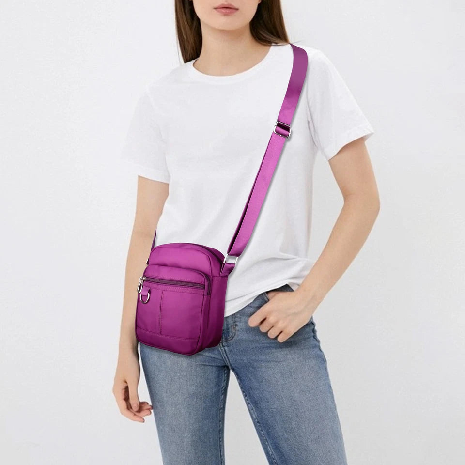 Women’s Waterproof Messenger Crossbody Shoulder Bag – Large Handbag