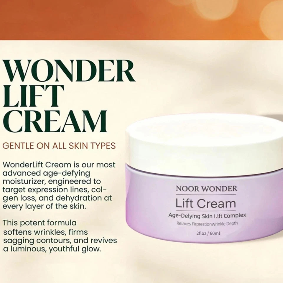 Noor Wonder Lift Cream – Anti-Wrinkle Firming & Anti-Aging Skincare