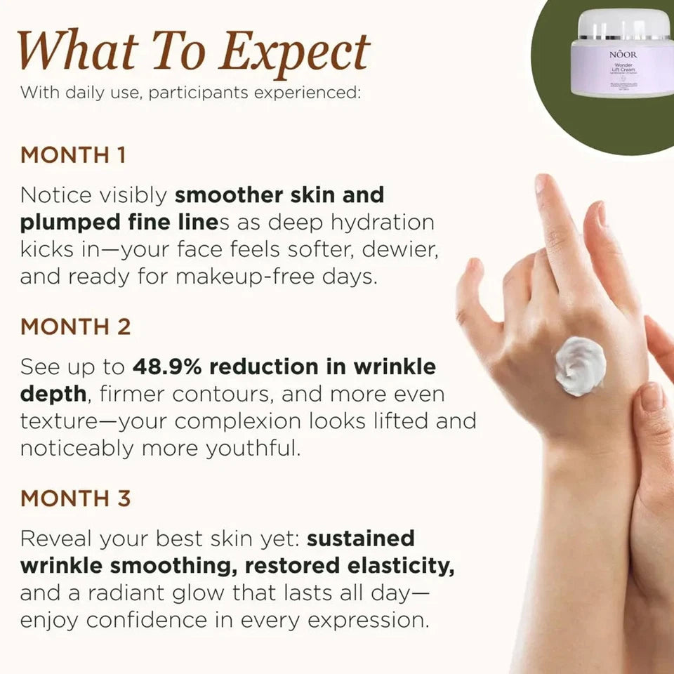 Noor Wonder Lift Cream for Women – Natural Anti-Aging Solution